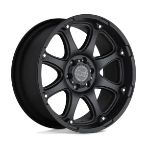 Black Rhino – GLAMIS – Black – 17″x9″ 0mm – All weather Wheels – 1790GLA005140M78